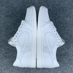 Custom Travis Scott x Air Jordan 1 Retro Low OG SP 'Michael Rubin White Party' Friends & Family