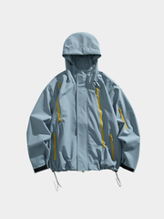 Nightpath - Water-Repellent Windproof Utility Shell Jacket