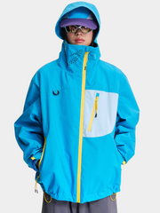 EchoPort - Unisex Water-Repellent & Windproof Colorblock Hard Shell Jacket