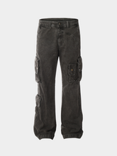 FoxLine - Unisex American Multi-Pocket Cargo Pants