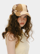 Driftstep - Patchwork Floral Sun Scarf Hat