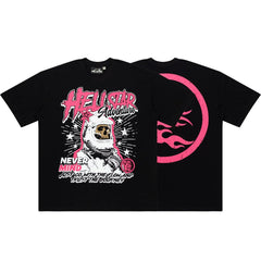 Hellstar Adventure Astronaut Skull Black Tee
