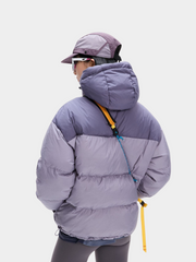 BluffPeak - Unisex Detachable Hood Water-Repellent Duck Down Jacket
