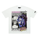 Hellstar Breaking News Comic White Tee