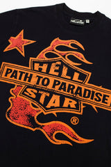 Hellstar Path To Paradise Flame Star Vintage Tee
