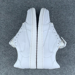 Custom Travis Scott x Air Jordan 1 Retro Low OG SP 'Michael Rubin White Party' Friends & Family