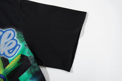 Majestik “Joker Ace” Rhinestone Graphic Tee