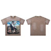 Majestik “Majestic Global” Vintage Wash Tee