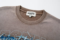 Majestik “Majestic Global” Vintage Wash Tee
