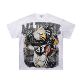 Majestik “Gridiron Eagle” Football Rhinestone Vintage Tee
