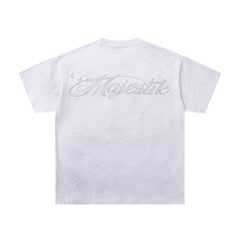 Majestik “Gridiron Eagle” Football Rhinestone Vintage Tee