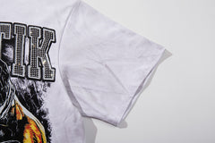 Majestik “Gridiron Eagle” Football Rhinestone Vintage Tee