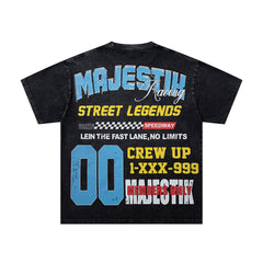 Majestik “Street Legends” Moto Vintage Tee(Black)