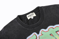 Majestik “Gridiron Bulldog” Vintage Wash Tee