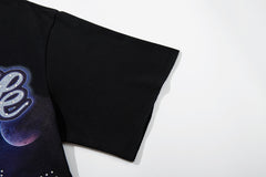 Majestik “Alien DJ Cosmic” Rhinestone Graphic Tee