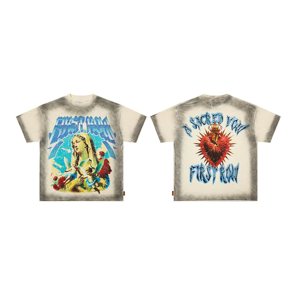 First Row “A Sacred Vow” Madonna & Sacred Heart Vintage Tee