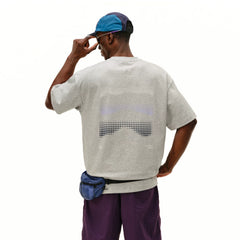 FPA Cool Quick Drying 7A Antibacterial Sports Short Sleeve Summer Round Neck Couple Wave Dot Printed Outdoor Half Sleeve T-shirt for Men