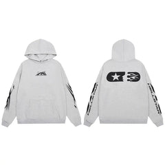Hellstar Capsule Logo Hoodie grey