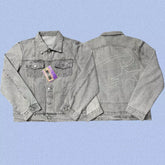 Corteiz Heavyweight Denim Jacket Grey