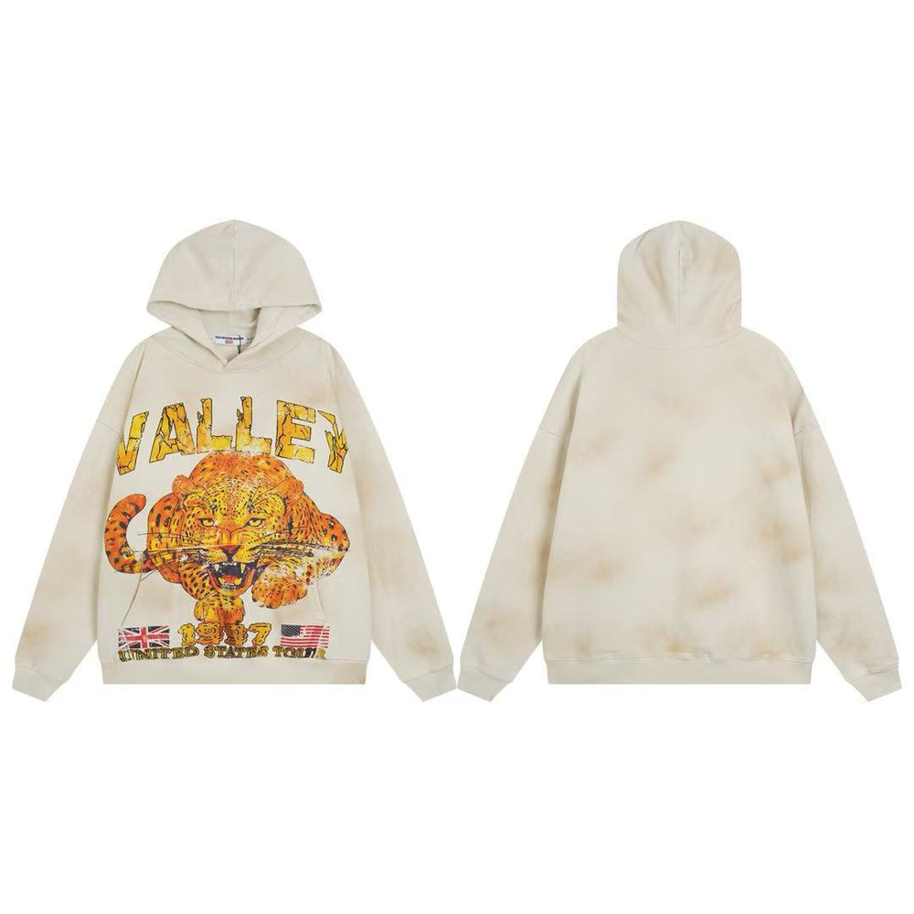Vale Forever Valley 1987 United States Tour Pullover Hoodie (Cream)