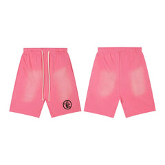 Hellstar Minimalist Star Logo Shorts pink