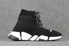 Balenciaga Speed 2.0 Lace-Up Sneaker 'Black White'