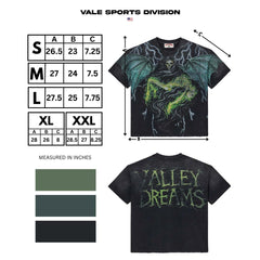 Vale Forever Grim Big Black Tee