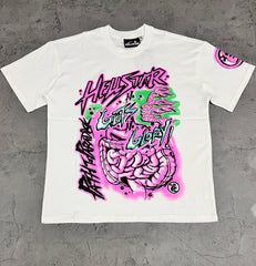 Hellstar Guts N Glory Intestines White Tee
