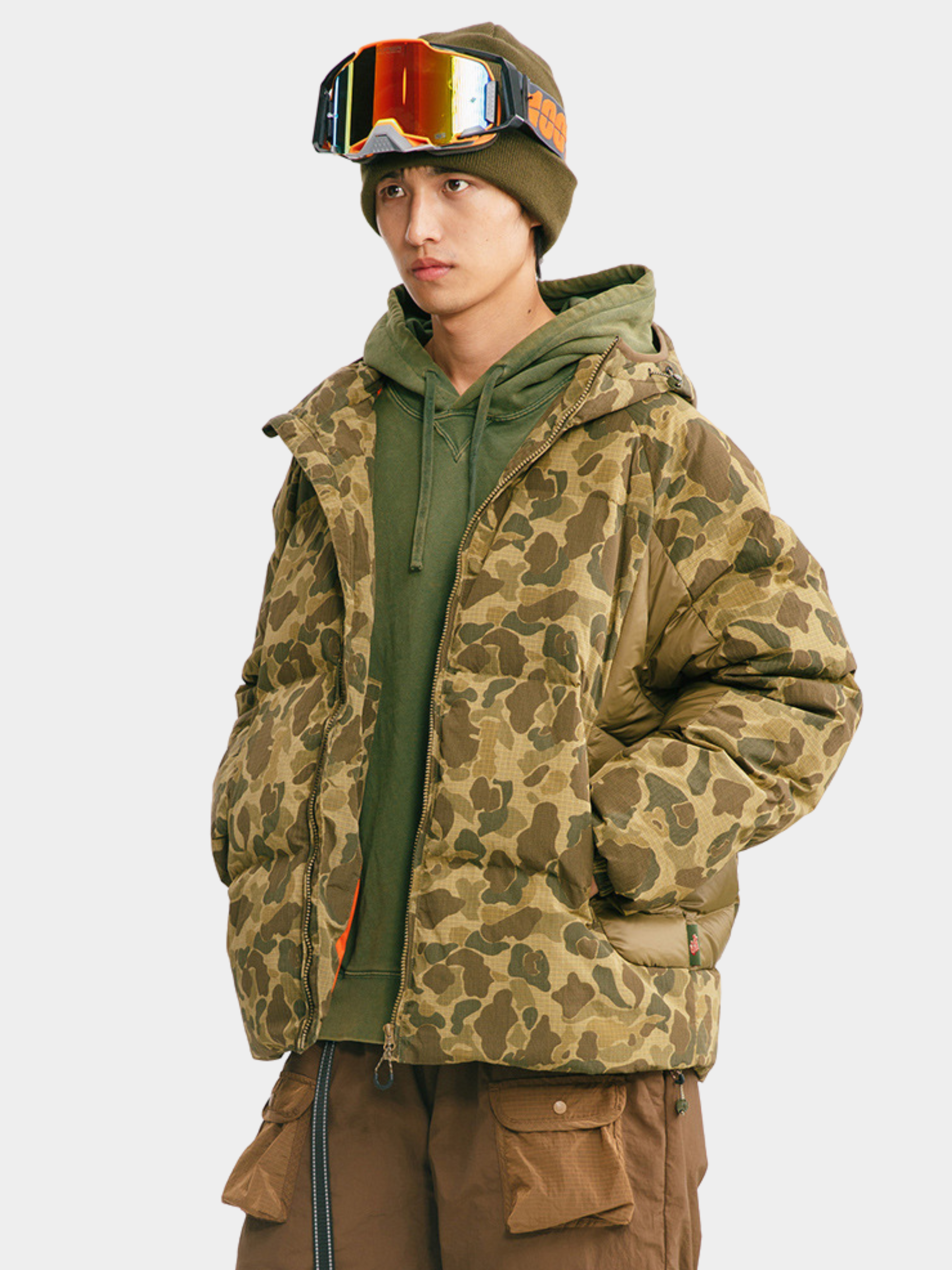 CanyonDeck -  Unisex Triple Protection Tactical Camouflage 90% Duck Down Jacket