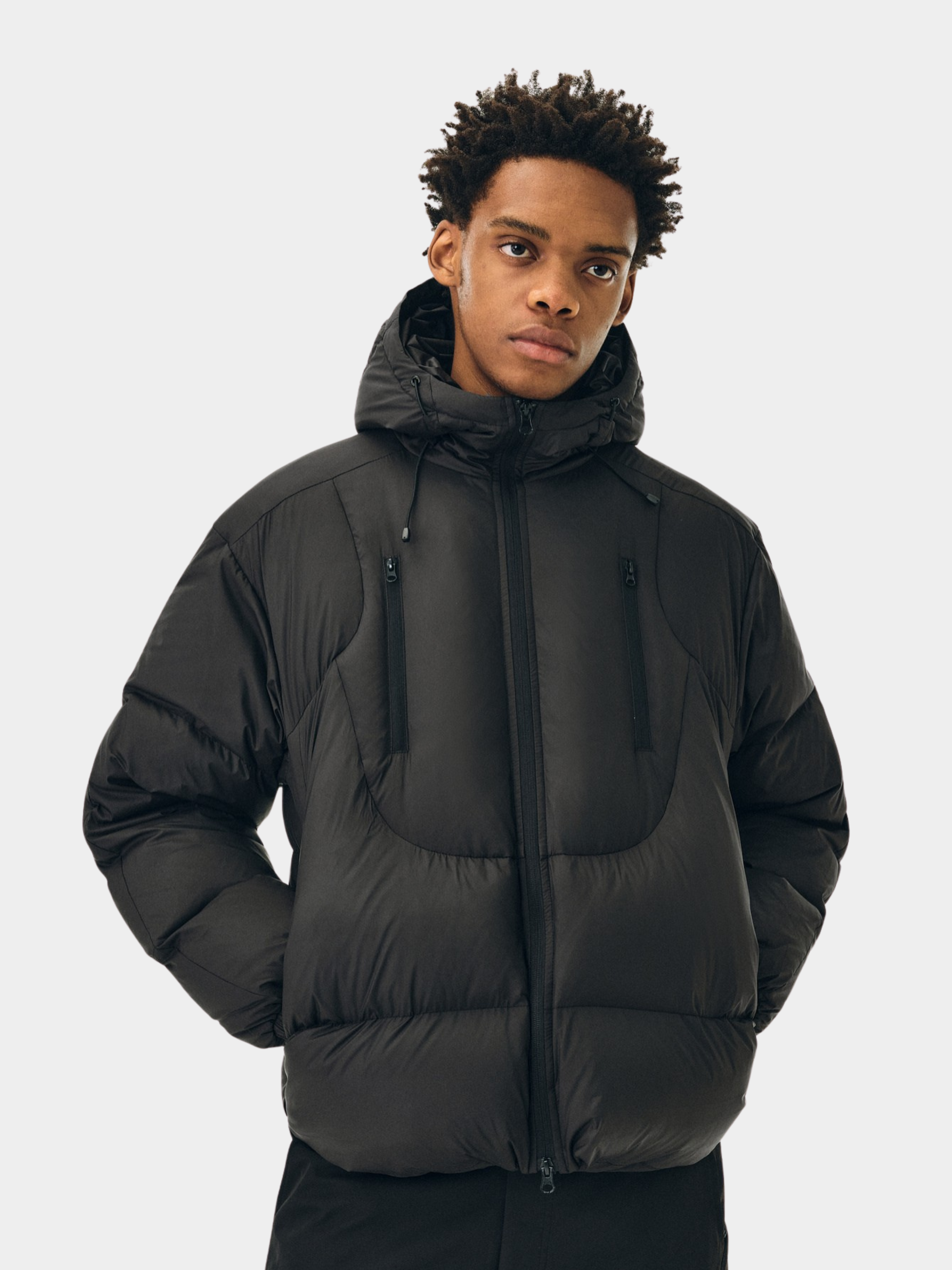 Emberfrost - Unisex 90% White Duck Down Dual-Zip Down Jacket