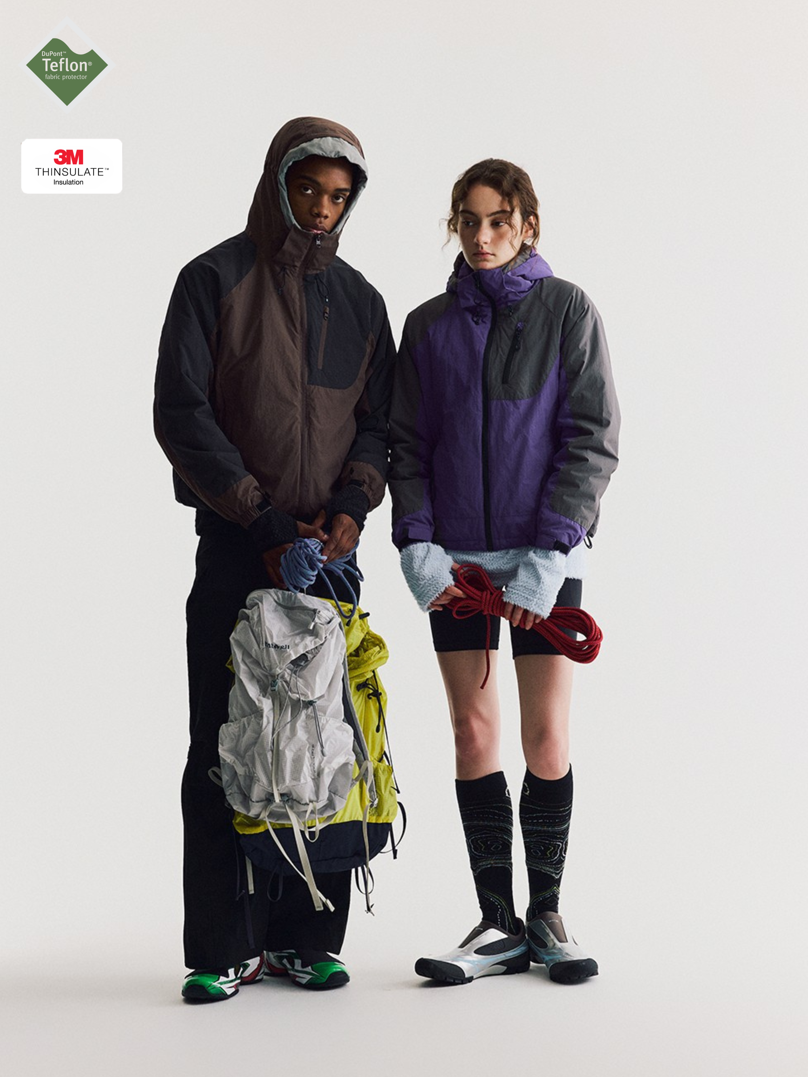 AshLife - Unisex Teflon Water-repellent Insulated Jacket