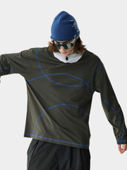 Glacialwind - Slub Cotton Breathable Running Long Sleeve