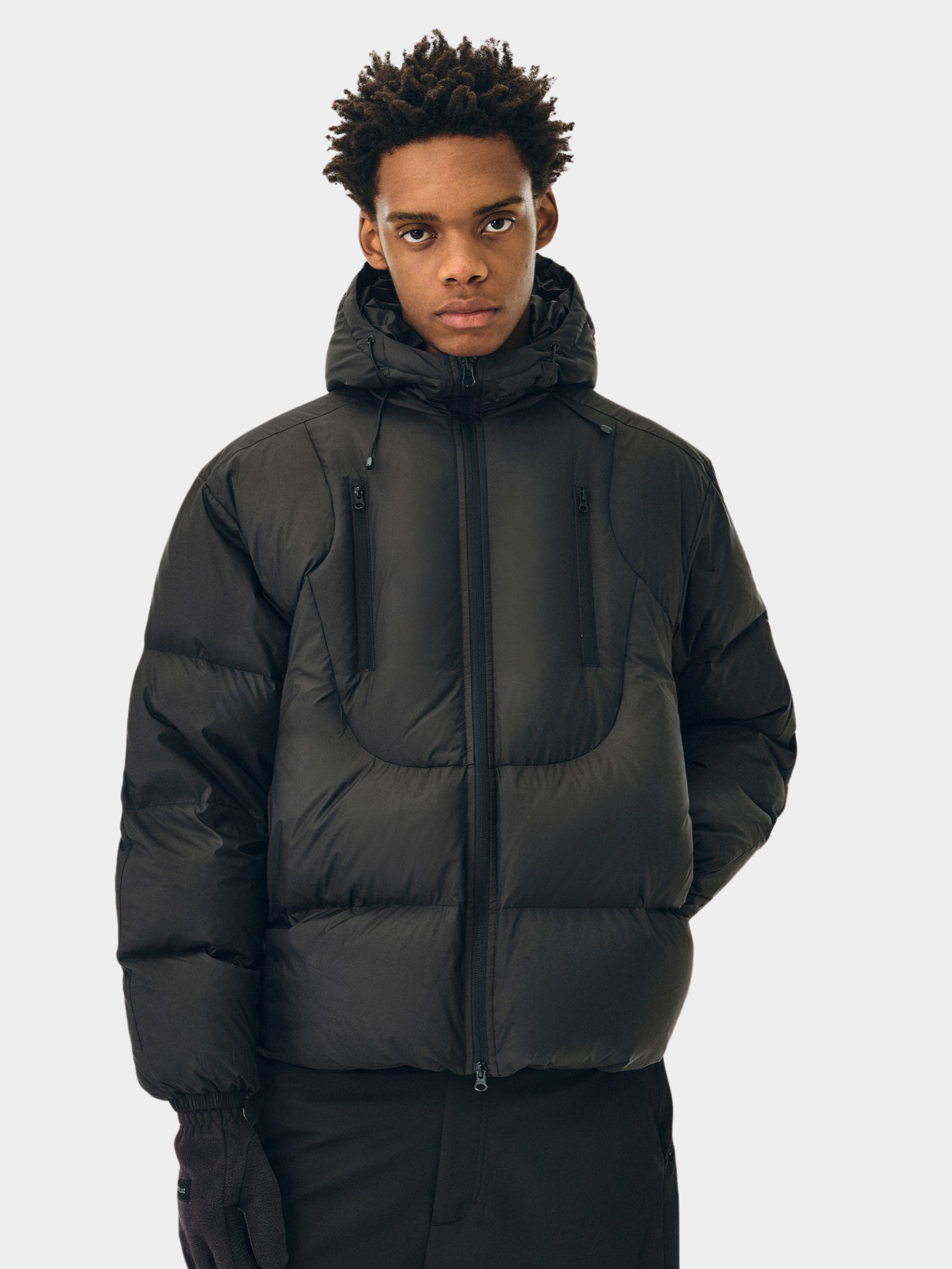 Emberfrost - Unisex 90% White Duck Down Dual-Zip Down Jacket