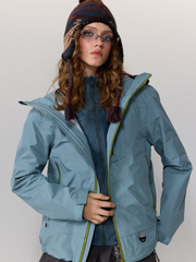 Emberpath - Unisex Waterproof 3-in-1 Fleece Hard Shell Jacket