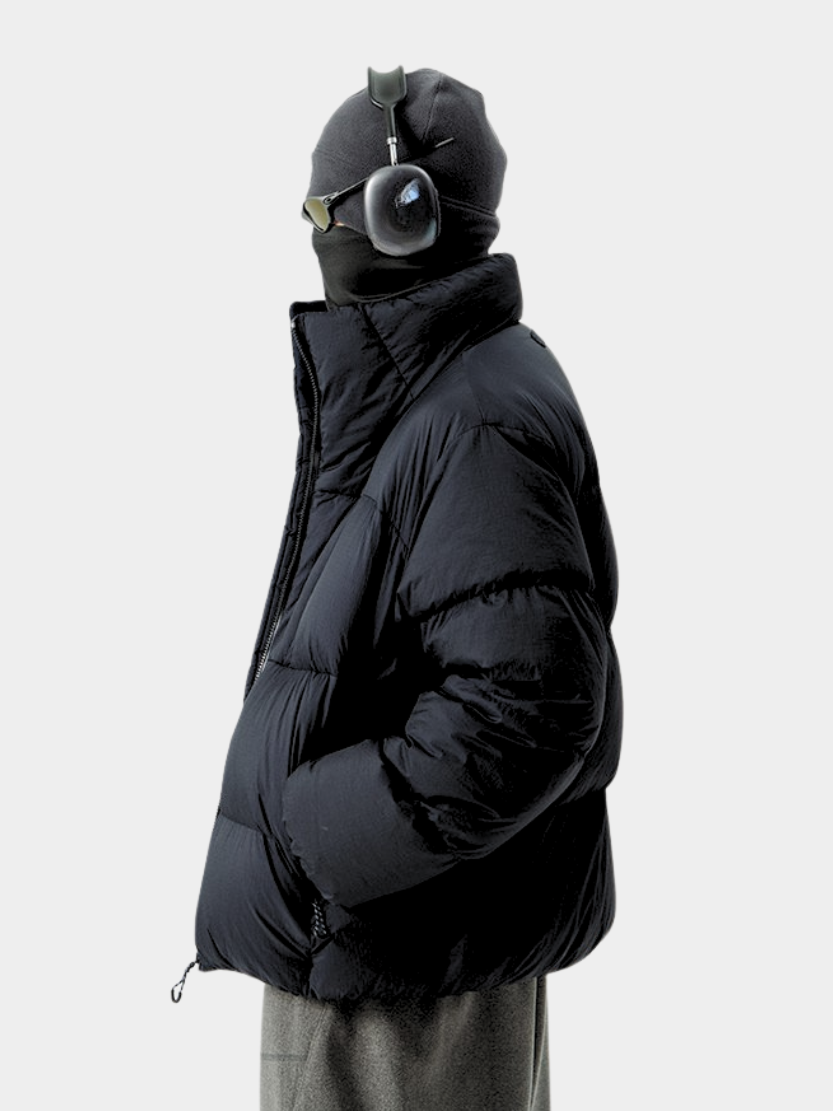 CougarStep - 95% White Goose Down Triple-Protection Stand Collar Jacket