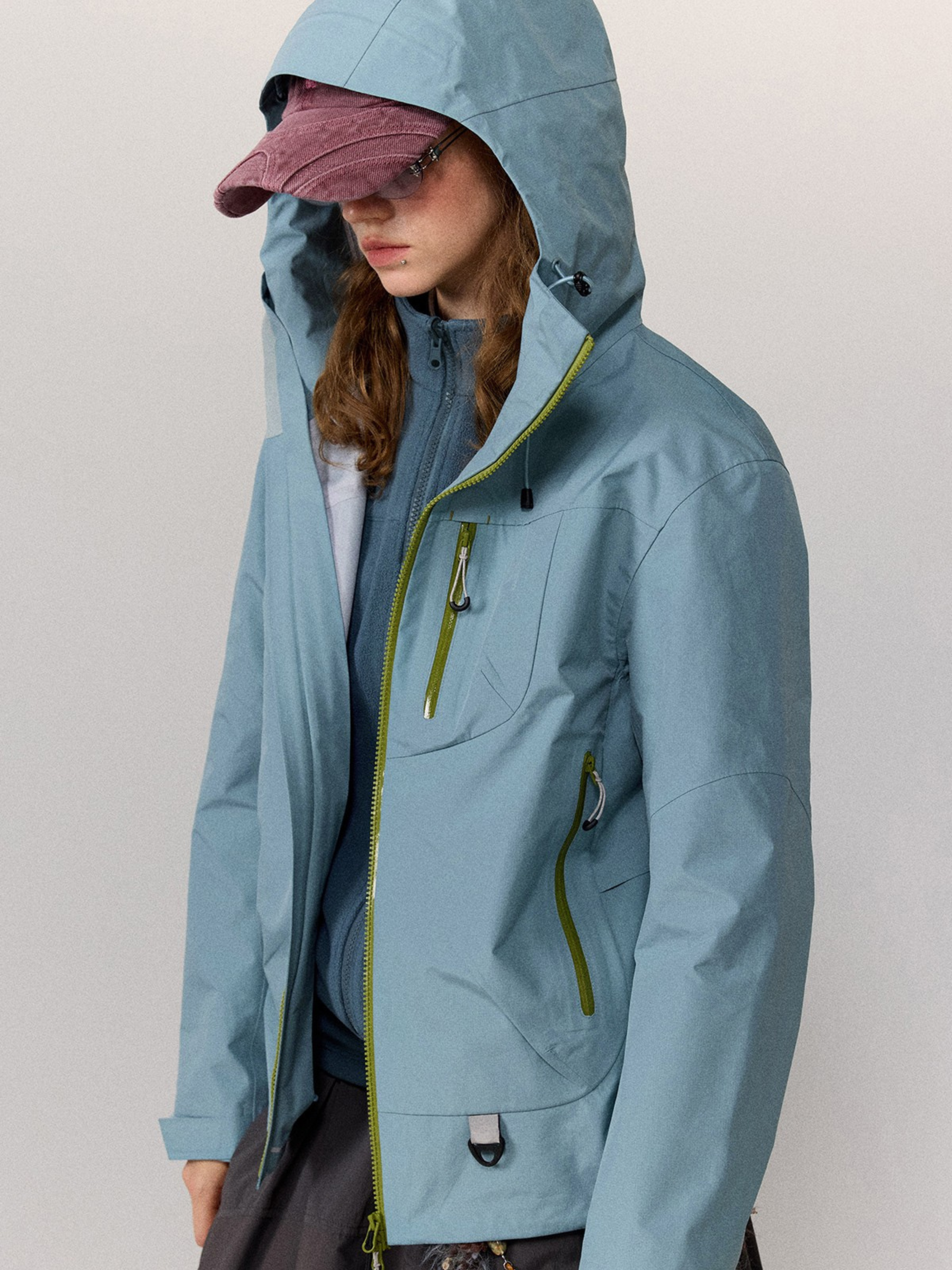 Emberpath - Unisex Waterproof 3-in-1 Fleece Hard Shell Jacket