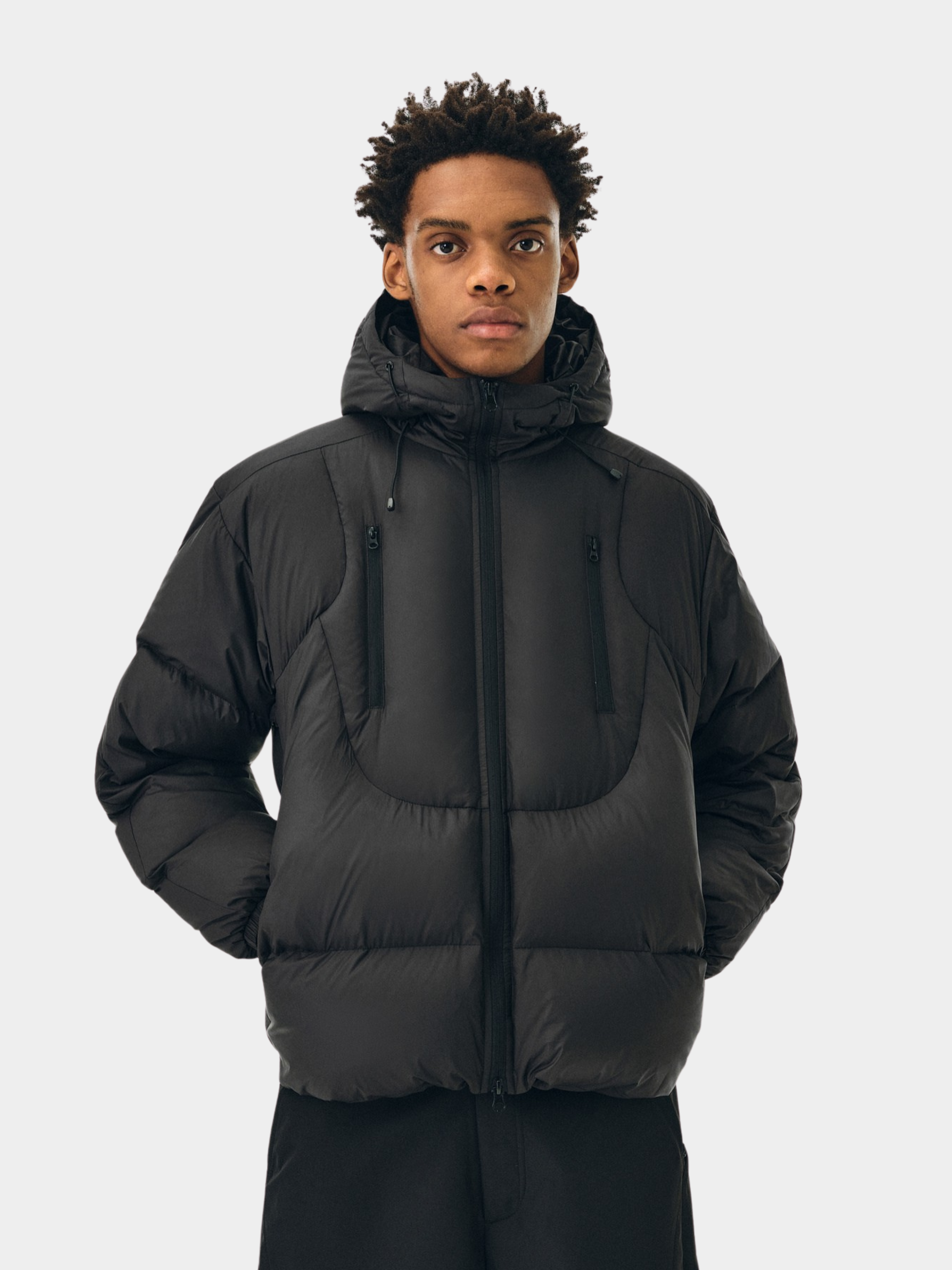 Emberfrost - Unisex 90% White Duck Down Dual-Zip Down Jacket