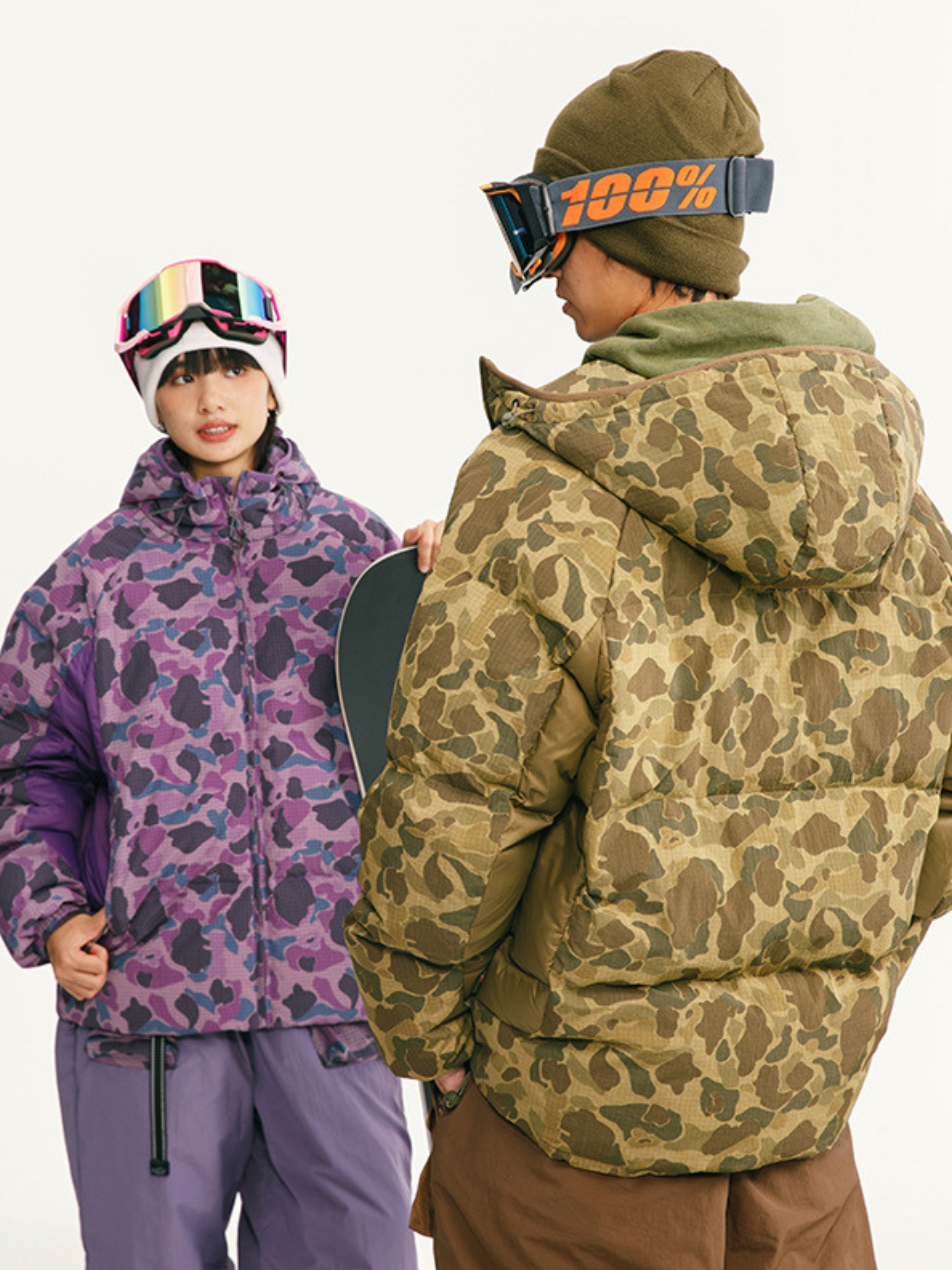 CanyonDeck -  Unisex Triple Protection Tactical Camouflage 90% Duck Down Jacket