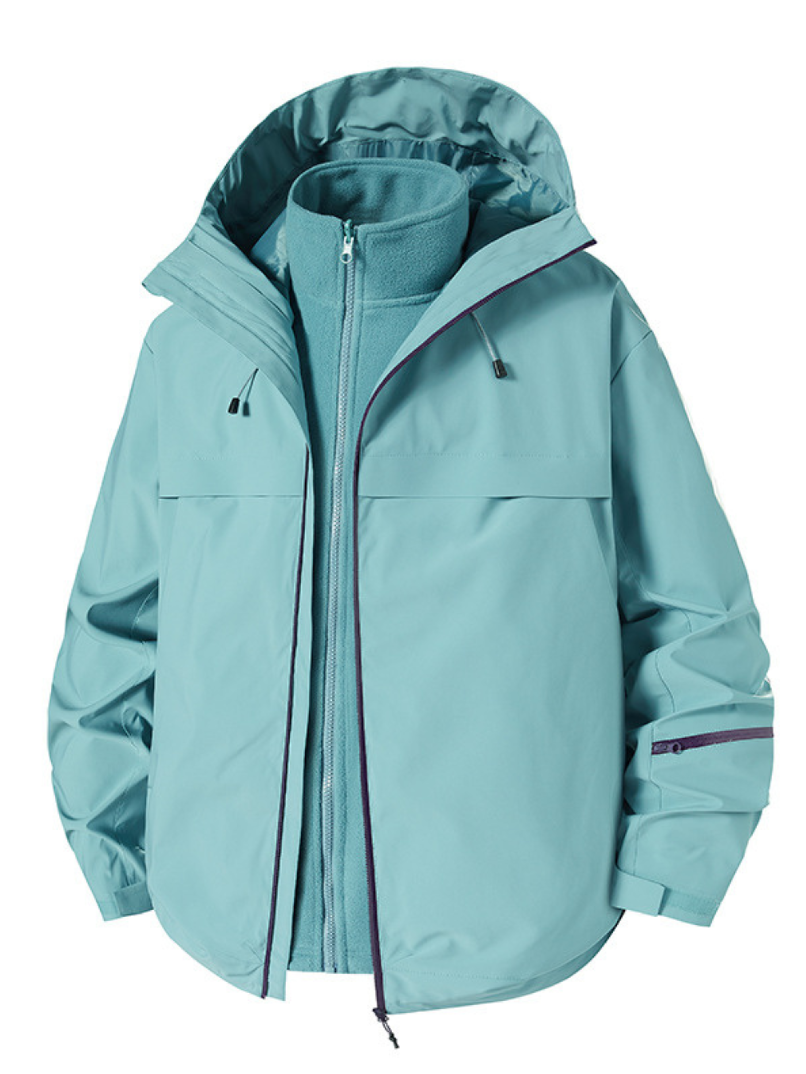 Cascade - Unisex Dopamine 3-in-1 Water-Repellent Hard Shell Jacket
