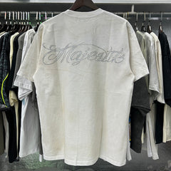 Majestik “Pro Boxing” Skeleton Rhinestone Vintage Tee