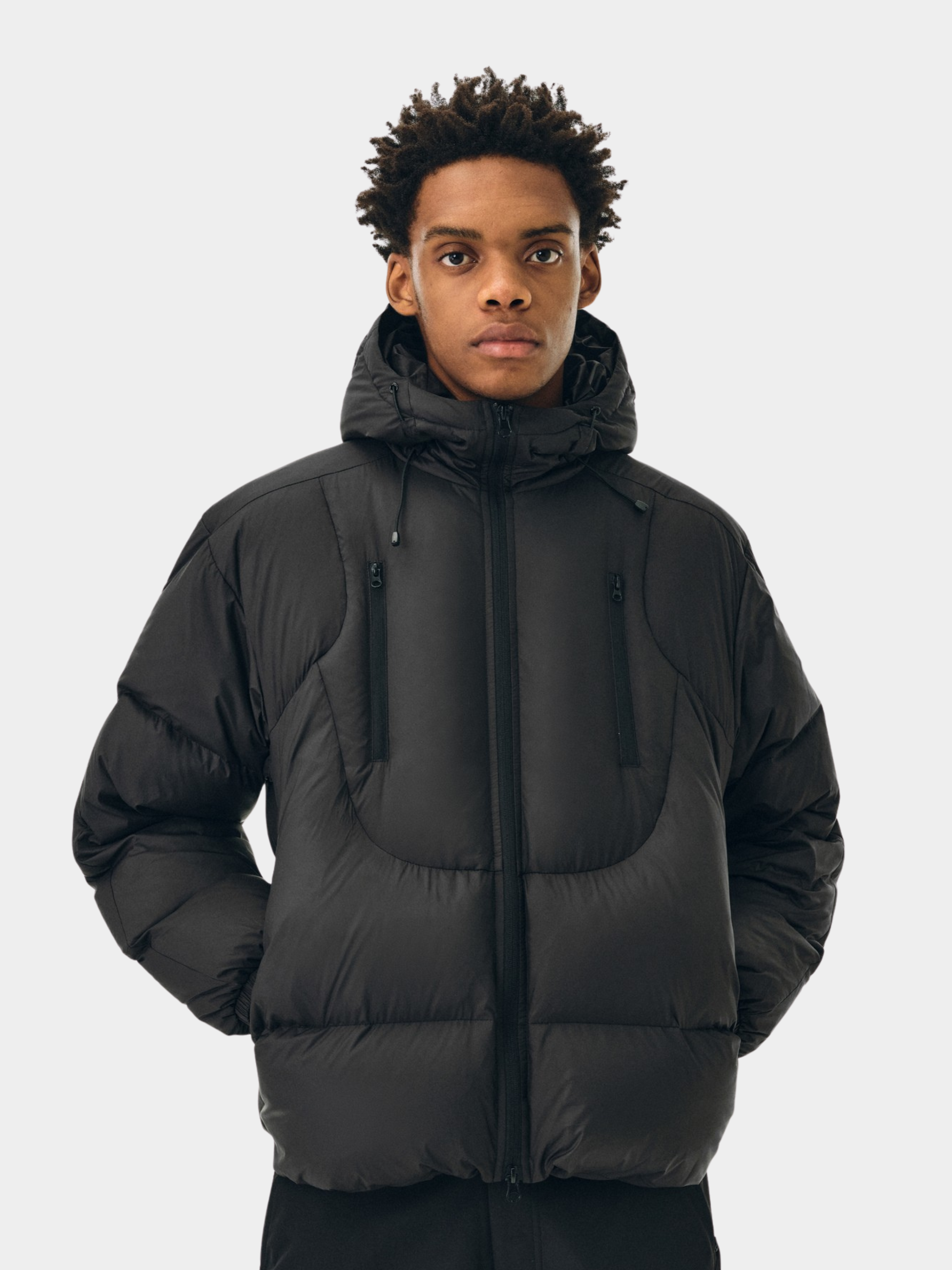 Emberfrost - Unisex 90% White Duck Down Dual-Zip Down Jacket