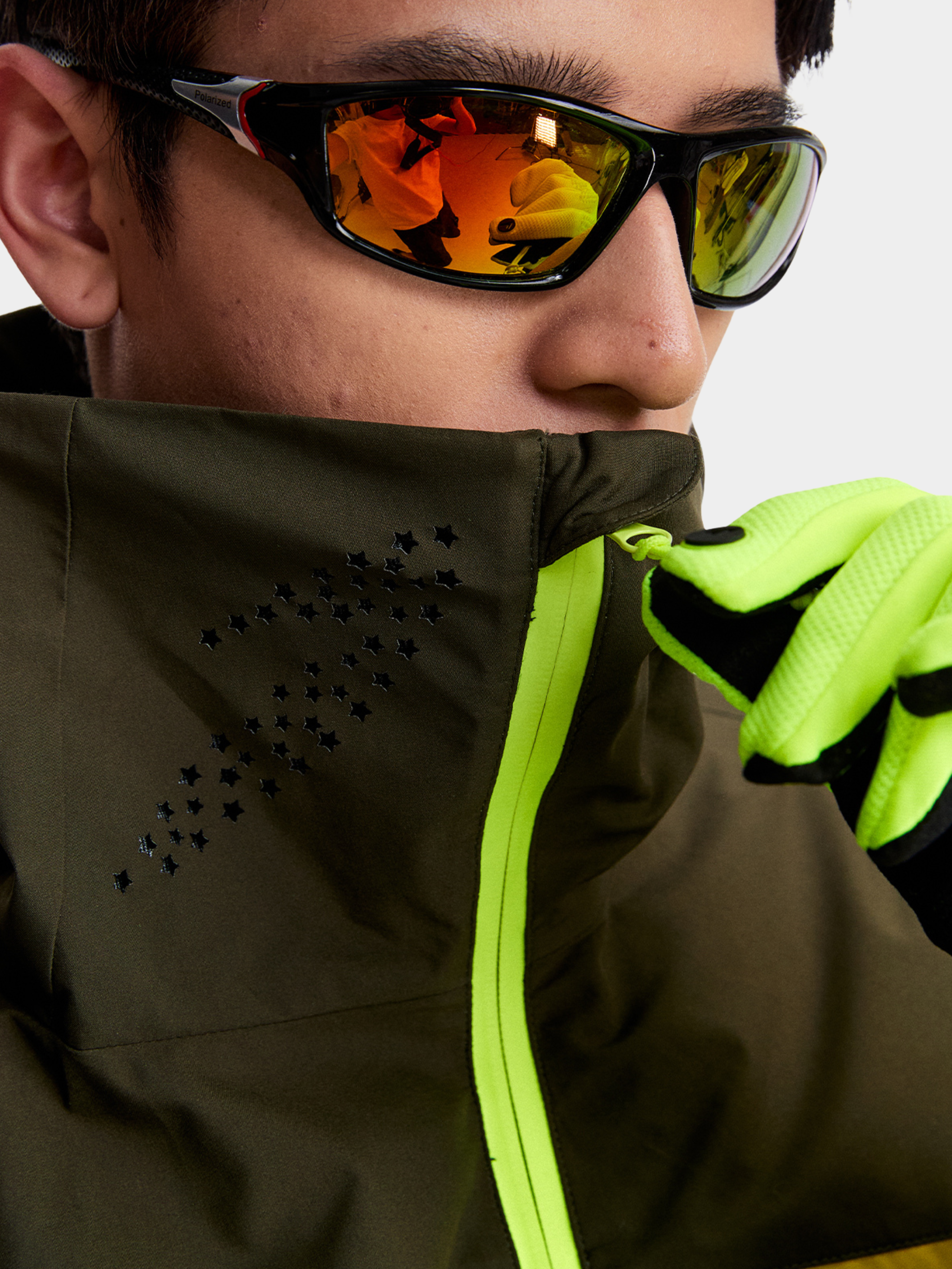 EchoPort - Unisex Water-Repellent & Windproof Colorblock Hard Shell Jacket