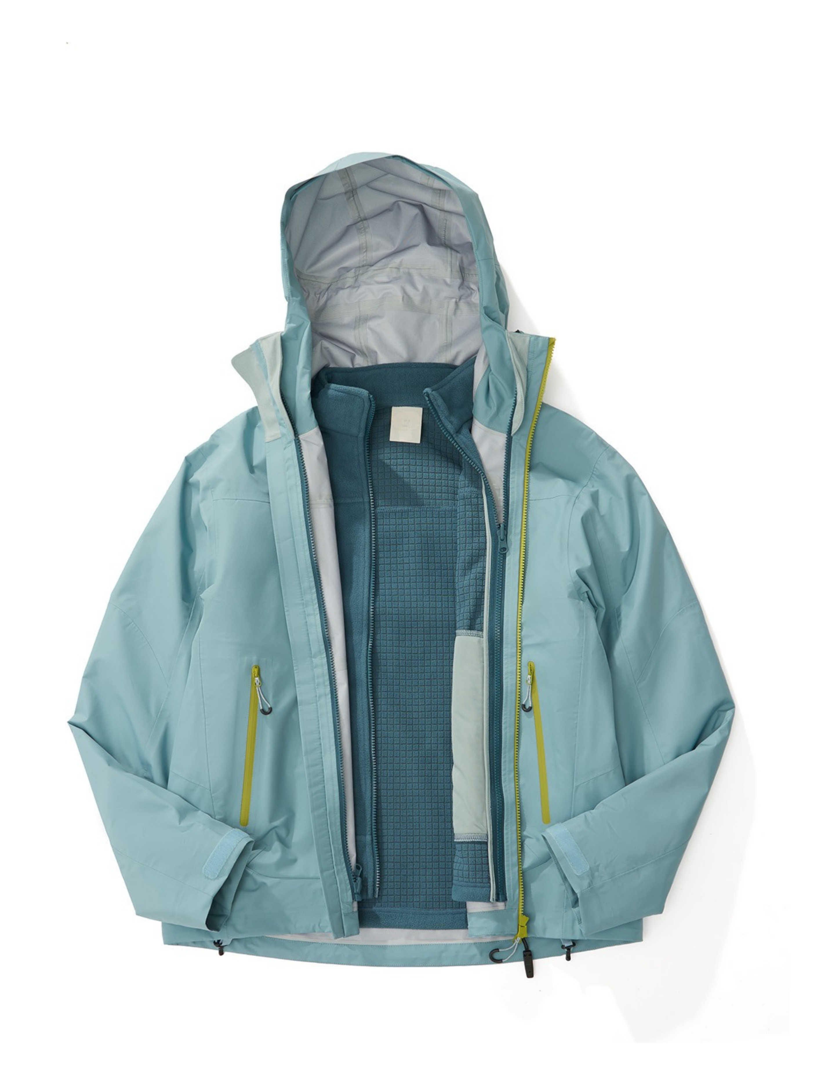CampGlove - Unisex 3-in-1 Fleece 15K Waterproof Hard Shell Jacket