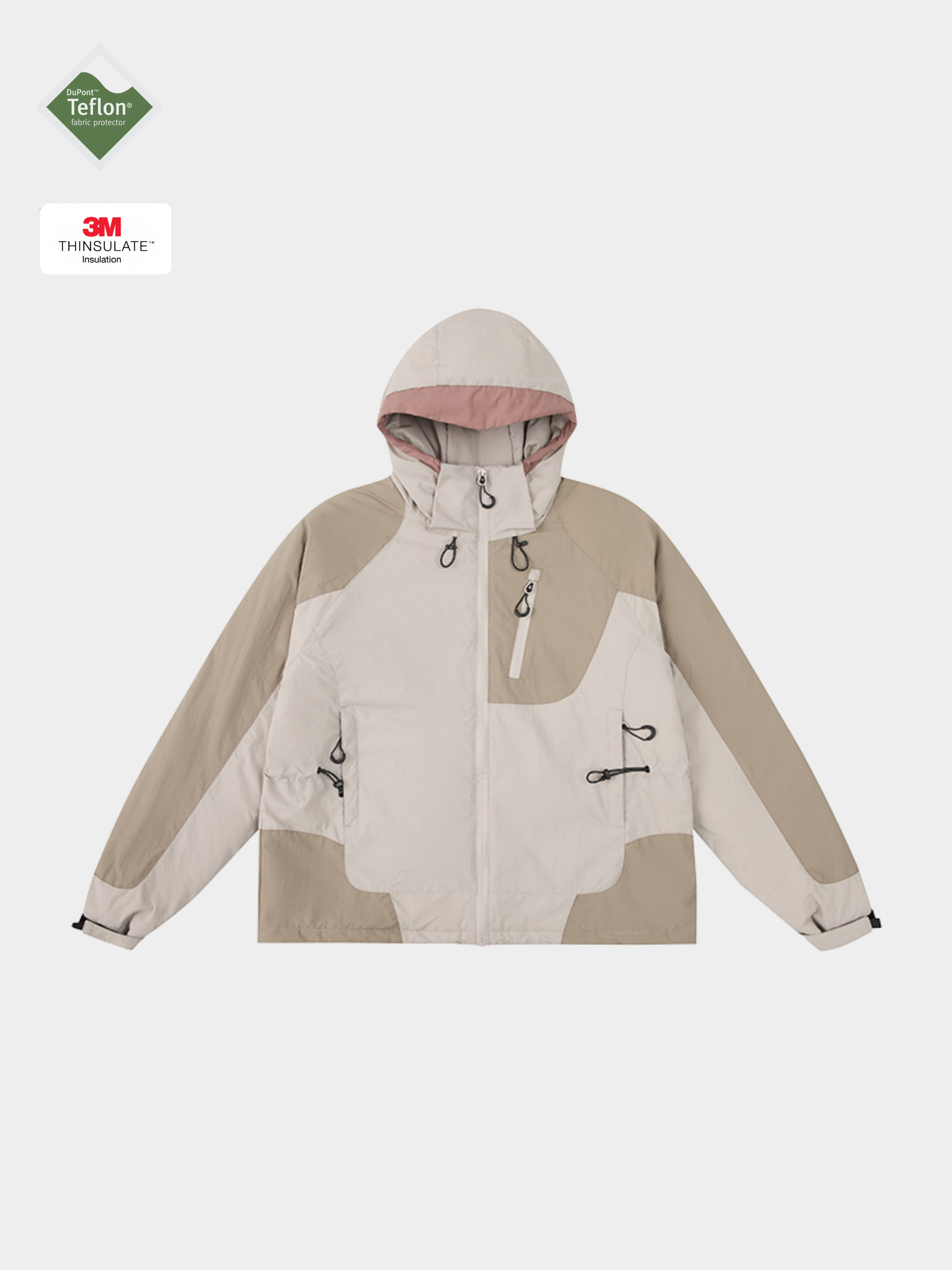 AshLife - Unisex Teflon Water-repellent Insulated Jacket