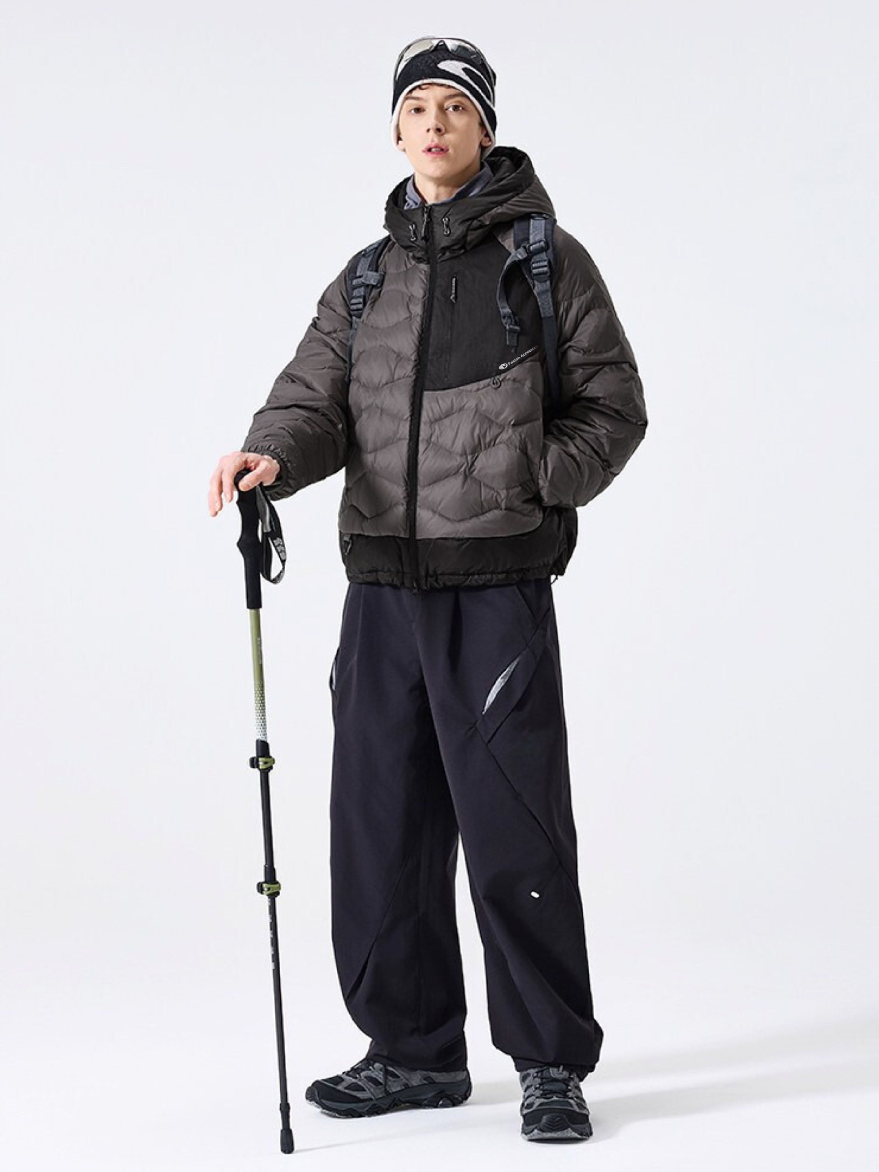 RavenNest - Unisex Water-Repellent 90% White Duck Down Jacket