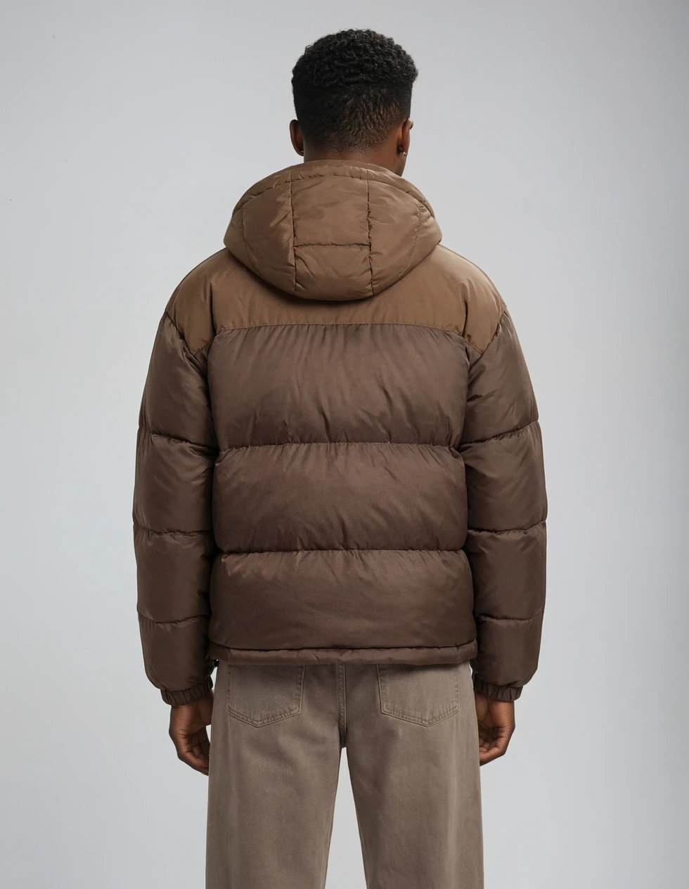 BluffPeak - Unisex Detachable Hood Water-Repellent Duck Down Jacket