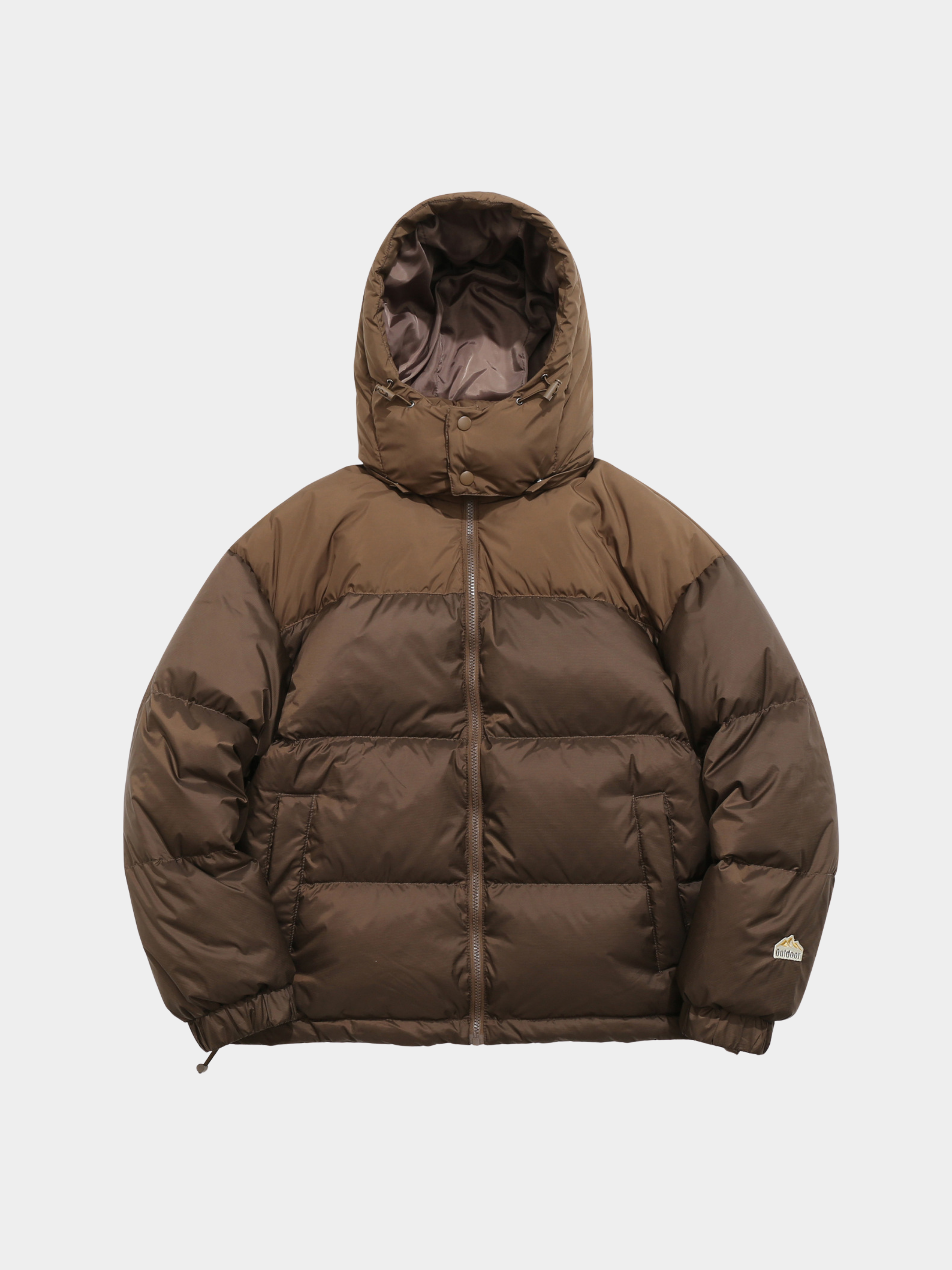 BluffPeak - Detachable Hood Water-Repellent Duck Down Jacket