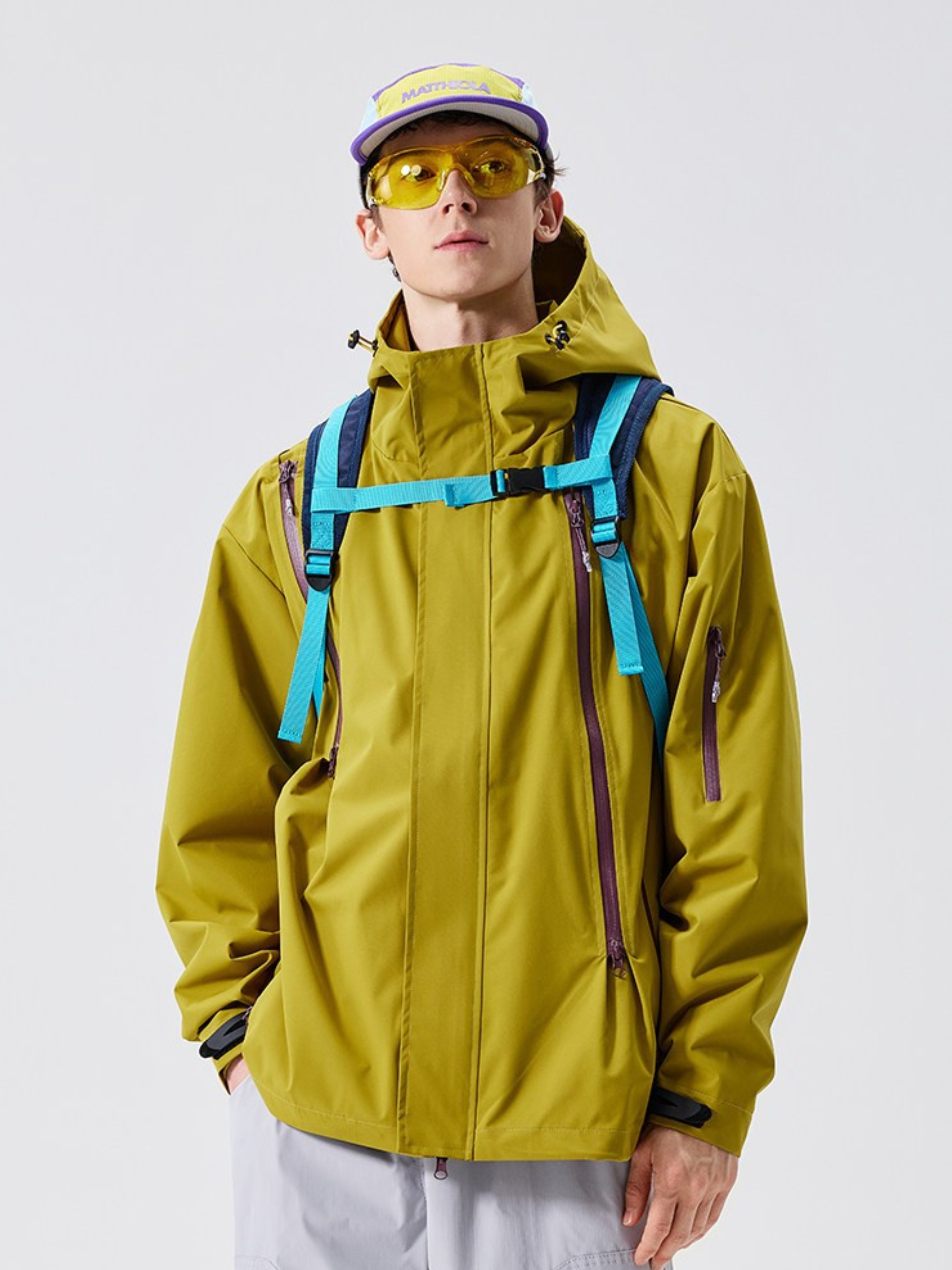 Nightpath - Water-Repellent Windproof Utility Shell Jacket