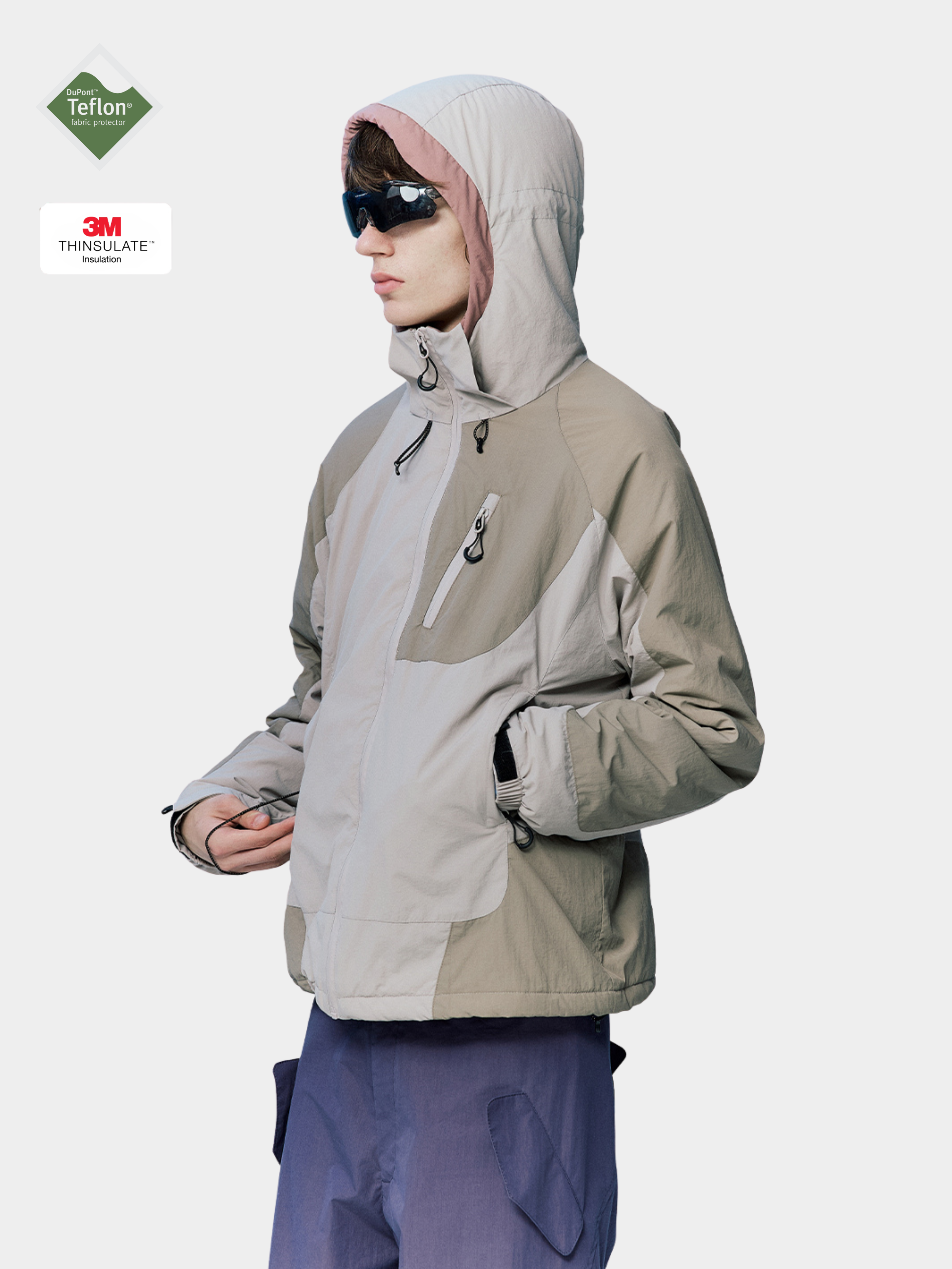 AshLife - Unisex Teflon Water-repellent Insulated Jacket