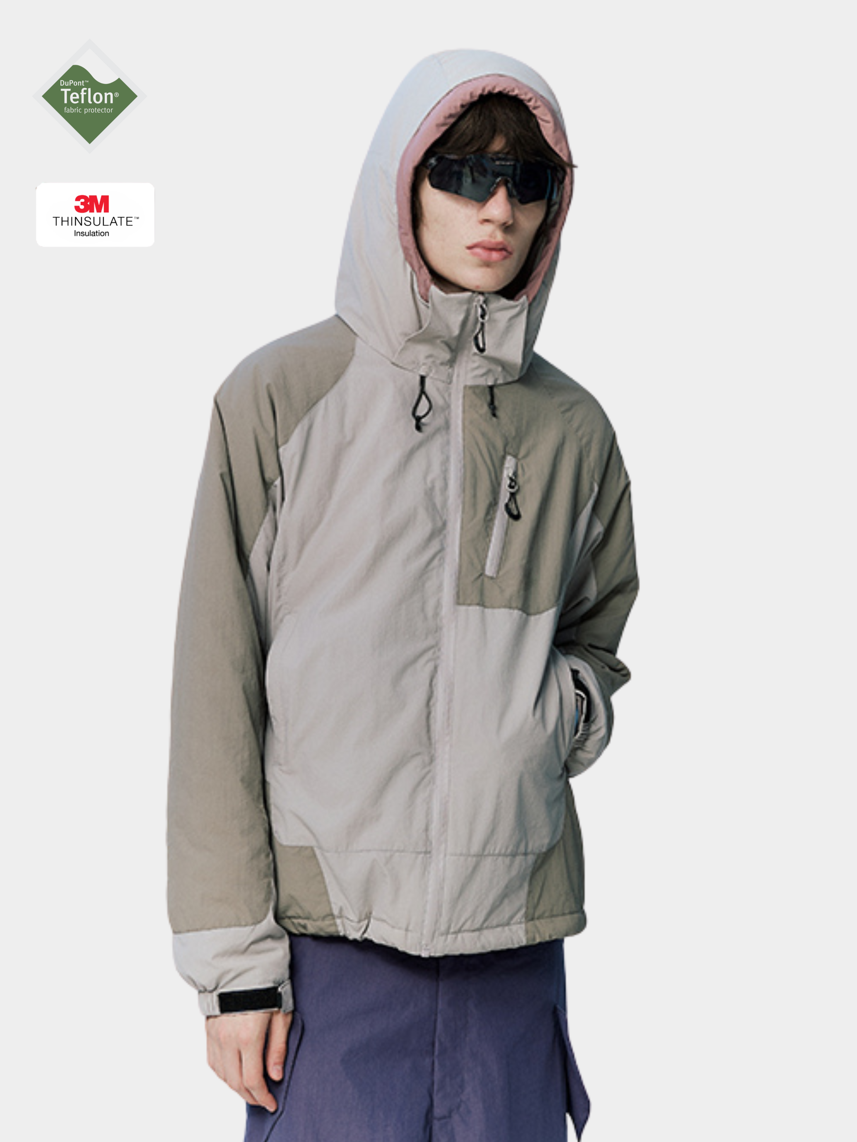 AshLife - Unisex Teflon Water-repellent Insulated Jacket